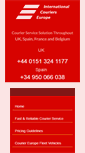 Mobile Screenshot of courierseurope.com